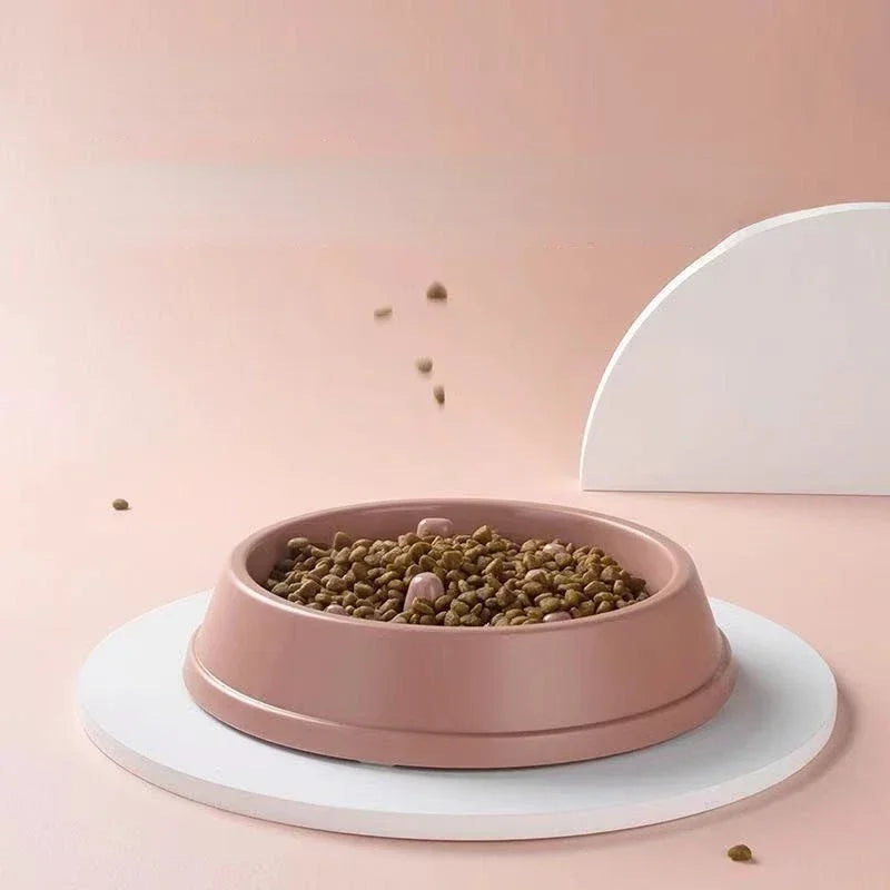 Slow Feeder Dog Bowl – Non-Slip Maze Puzzle Design