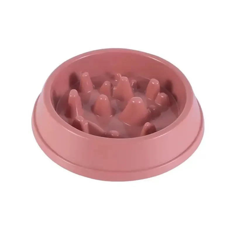 Slow Feeder Dog Bowl – Non-Slip Maze Puzzle Design